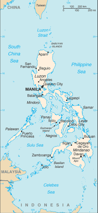 Philippines+map+world